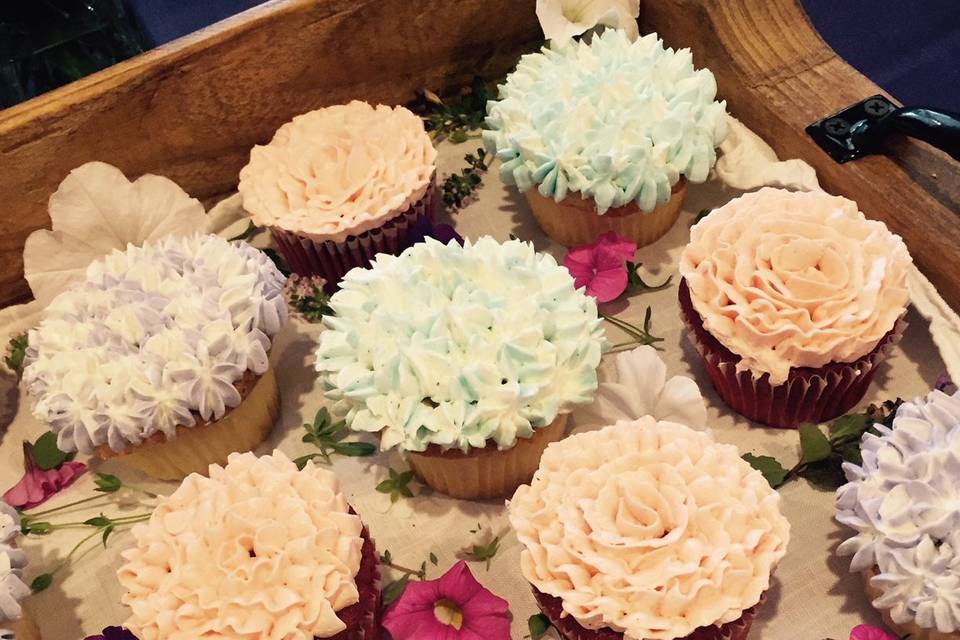 Beautiful cupcakes