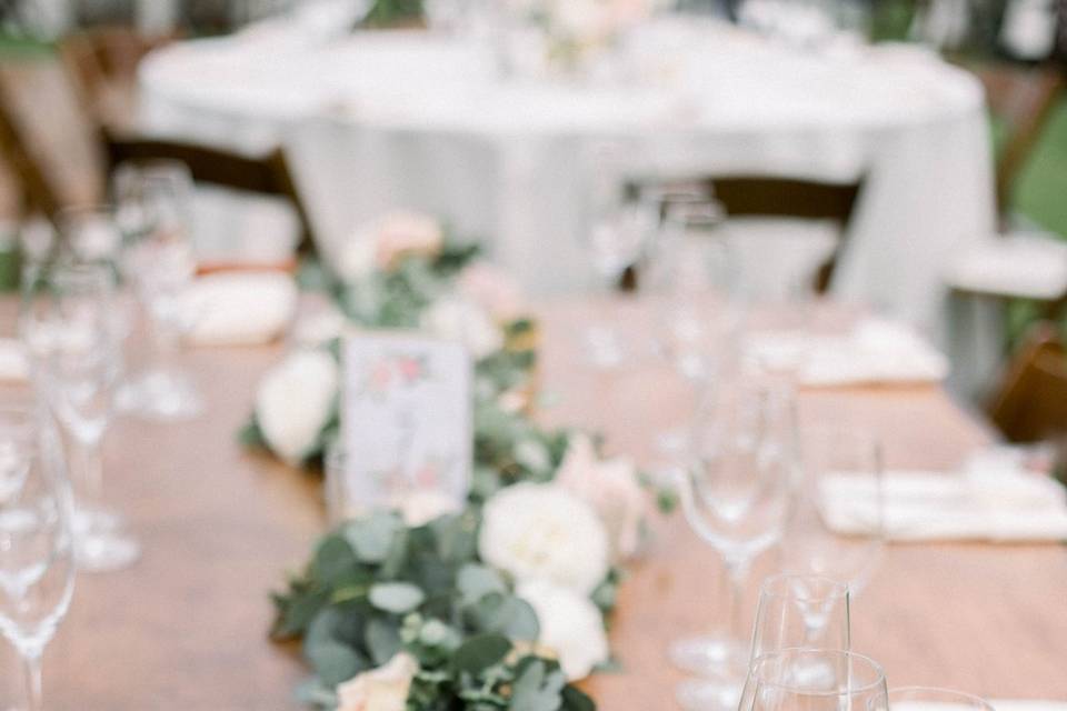 Elegant table setup