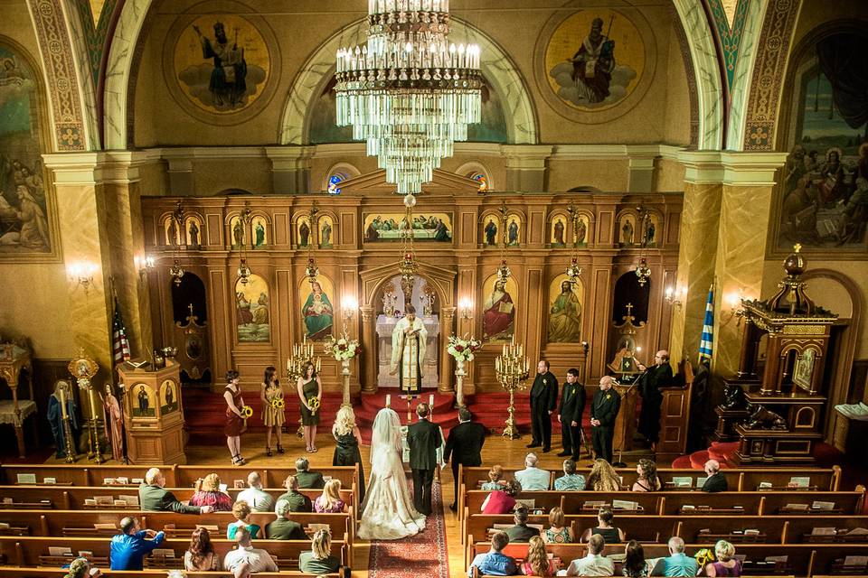 Beautiful Greek wedding