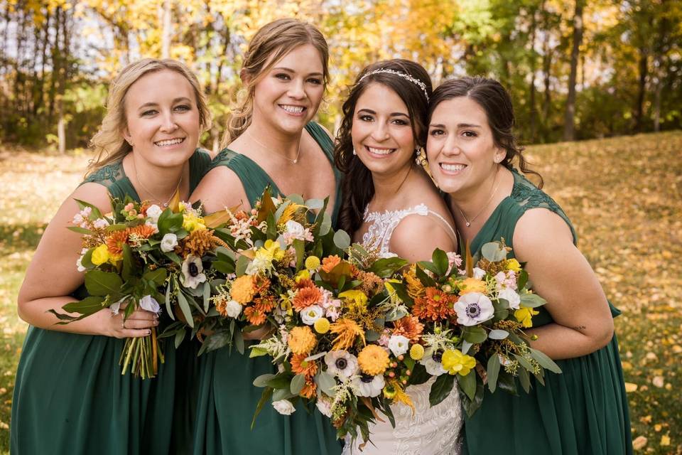 October Bouquets