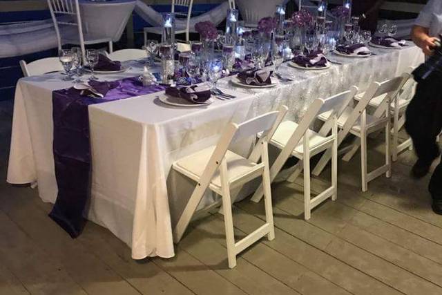Small wedding decor