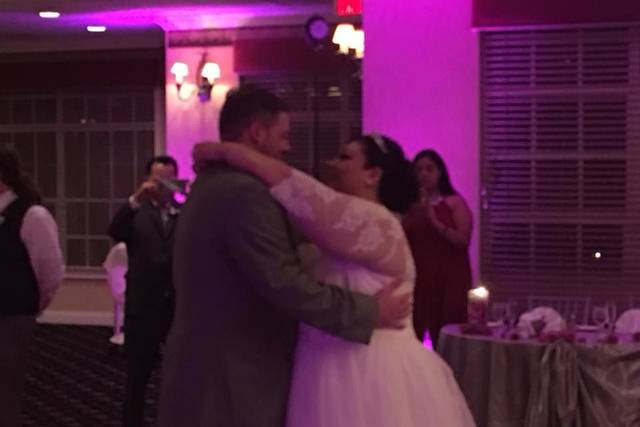 Couple dancing