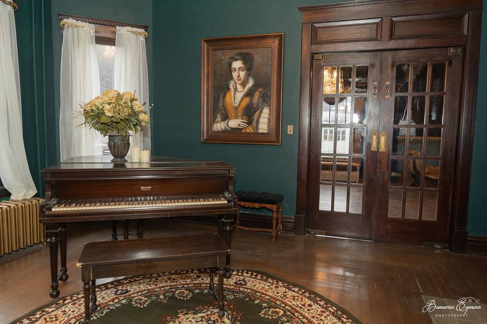 Piano room