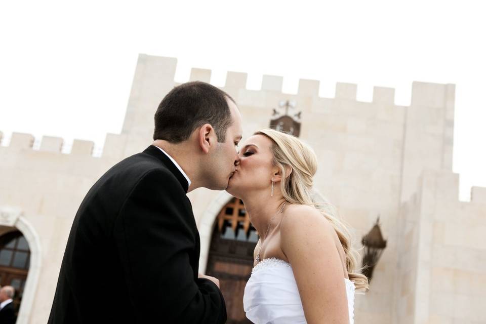 Wedding kiss