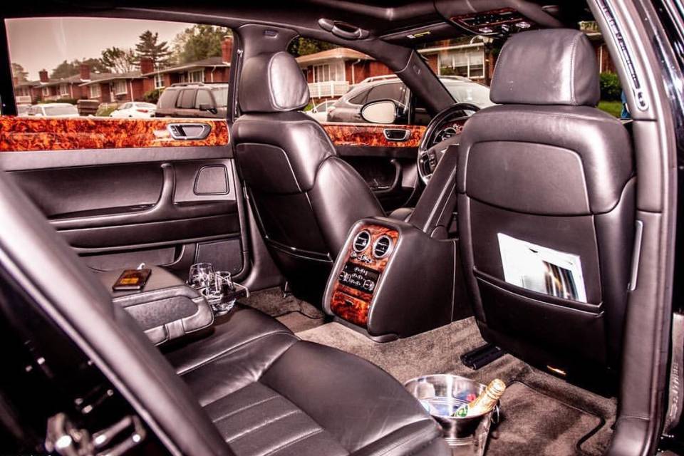 Beautiful rear interior