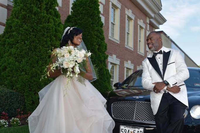 Baltimore wedding couple