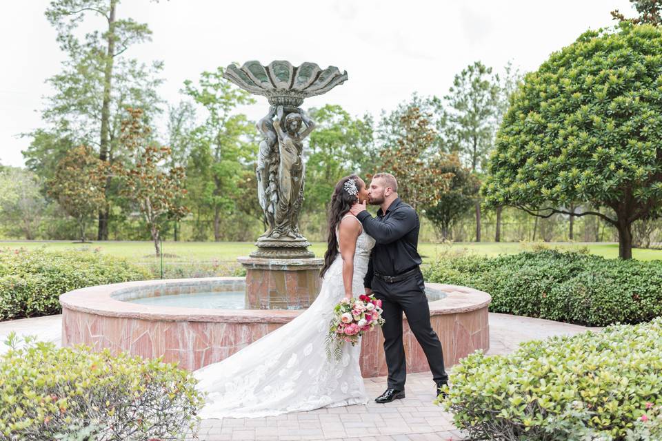 Romantic fountain