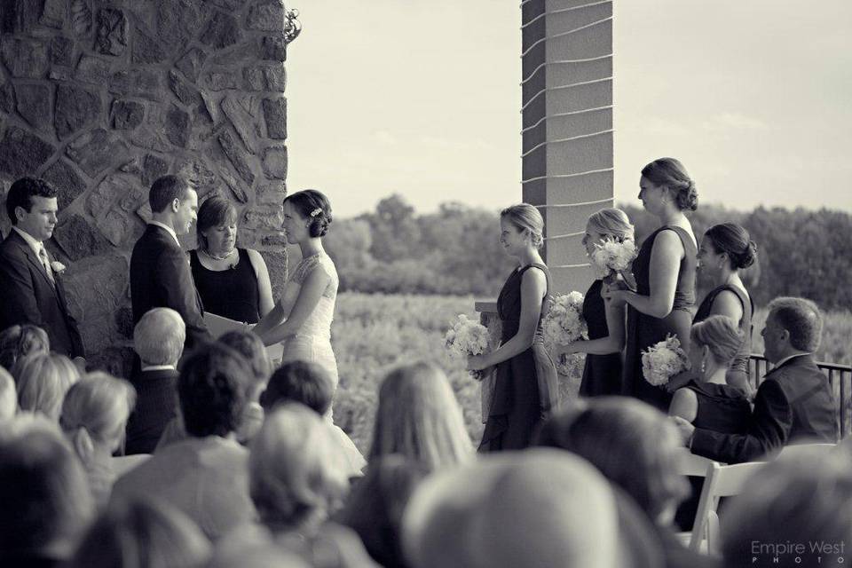 Wedding on Terrace