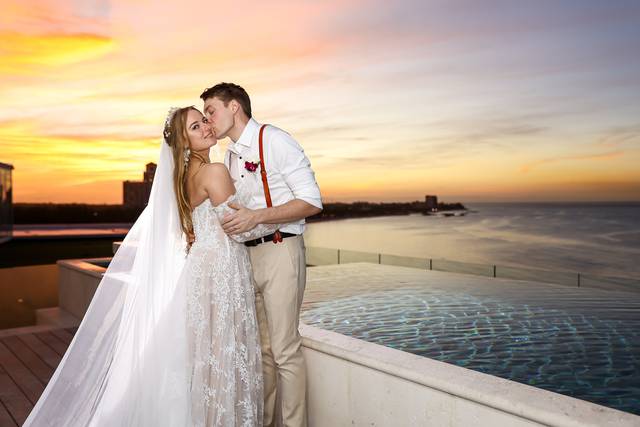 Sunset in Bahamas