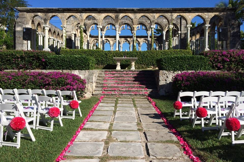 Cloisters Bahamas Wedding