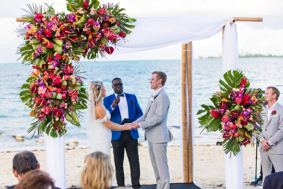 Wedding in the Bahamas