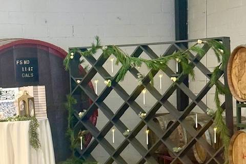 Winter Wine Rack
