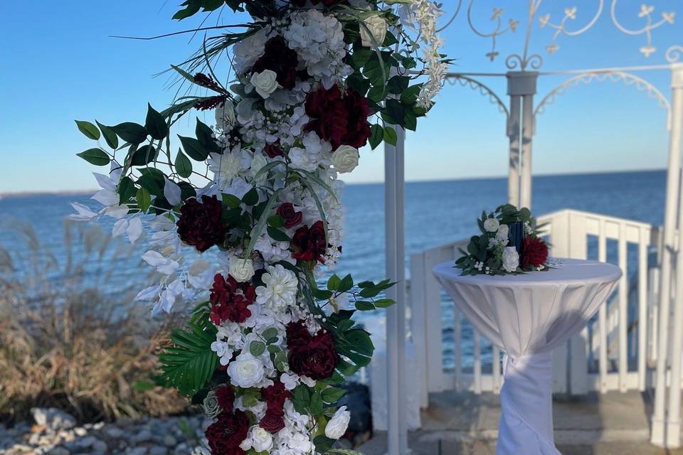 Waterfront Gazebo Half Arch