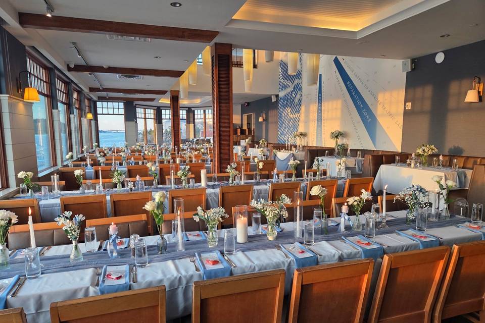 Blue Intimate Tablescapes