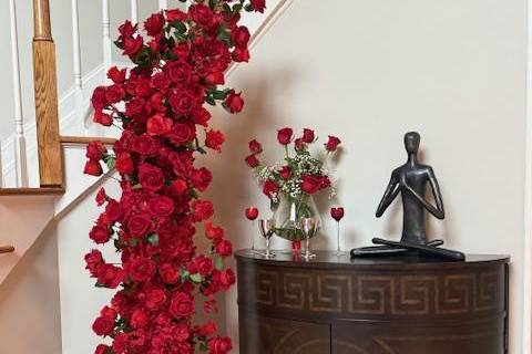 Red Rose Half Arch
