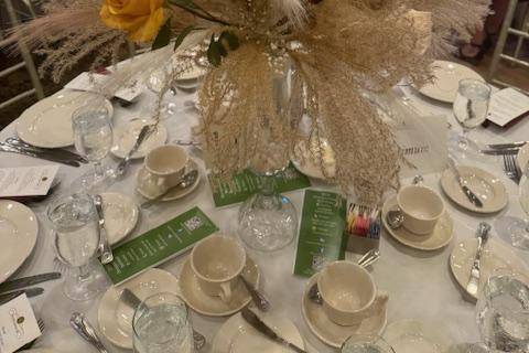 Elegant Pampas Centerp