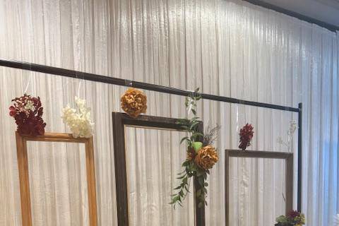 Hanging Open Frame Backdrop