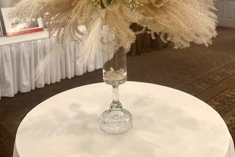 Elegant Pampas Centerpiece