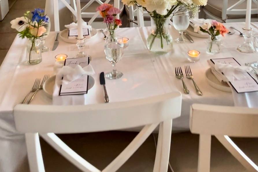 White Micro Wedding