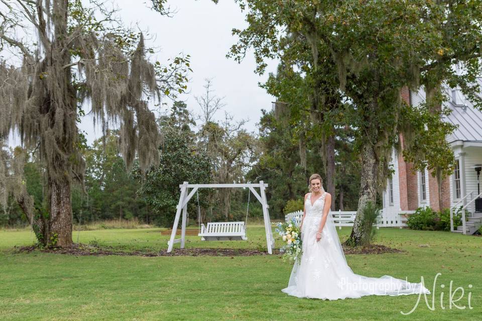 Main house lawn