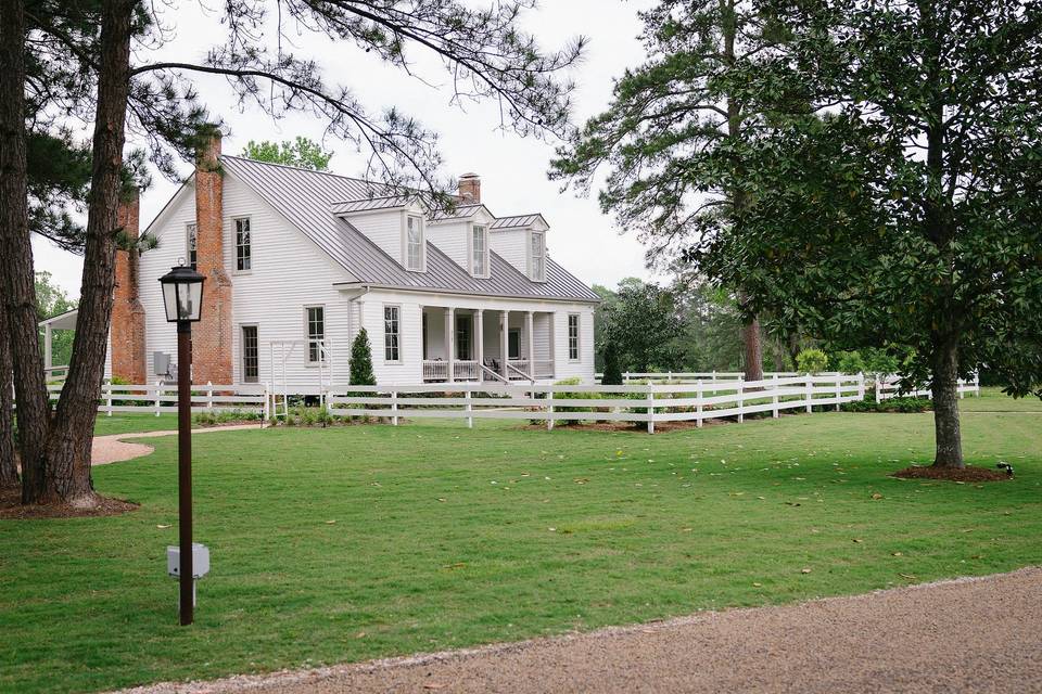 The main house