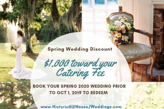 PROMO $1,000 toward catering