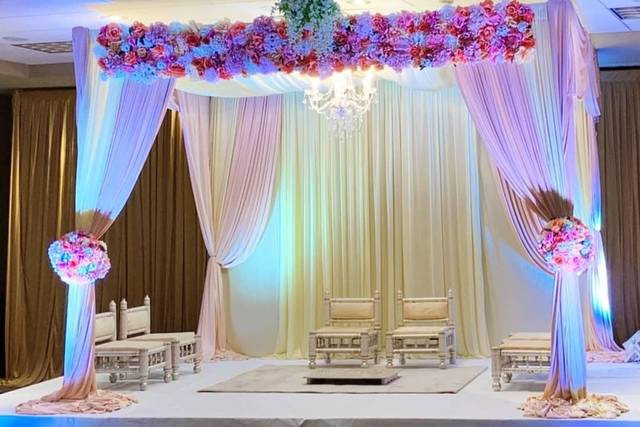 BEAUTIFUL PASTEL MANDAP