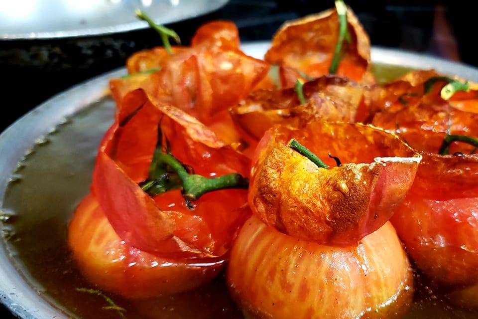 Roasted tomatos