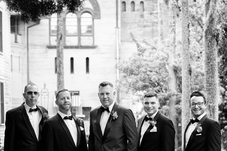 Groom and Groomsmen