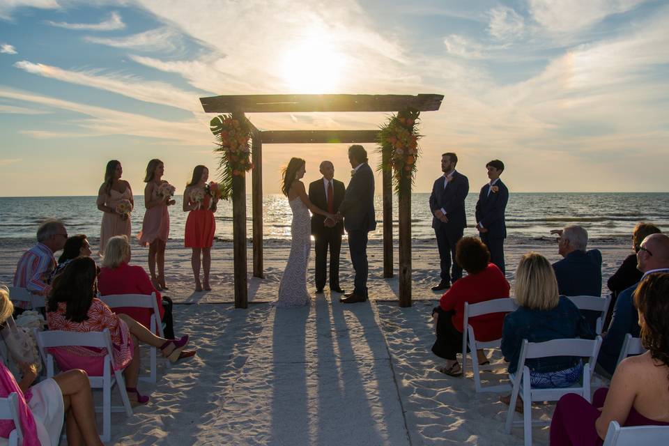 Beach wedding