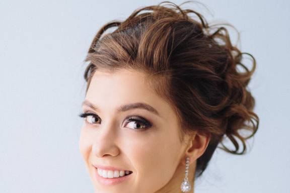 Happy bride