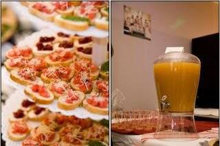 Canape's & Caramel Apple Martini's