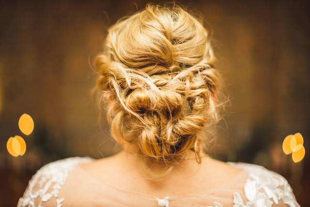 Bridal updo