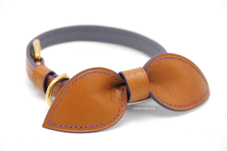 Custom, dapper dog collar