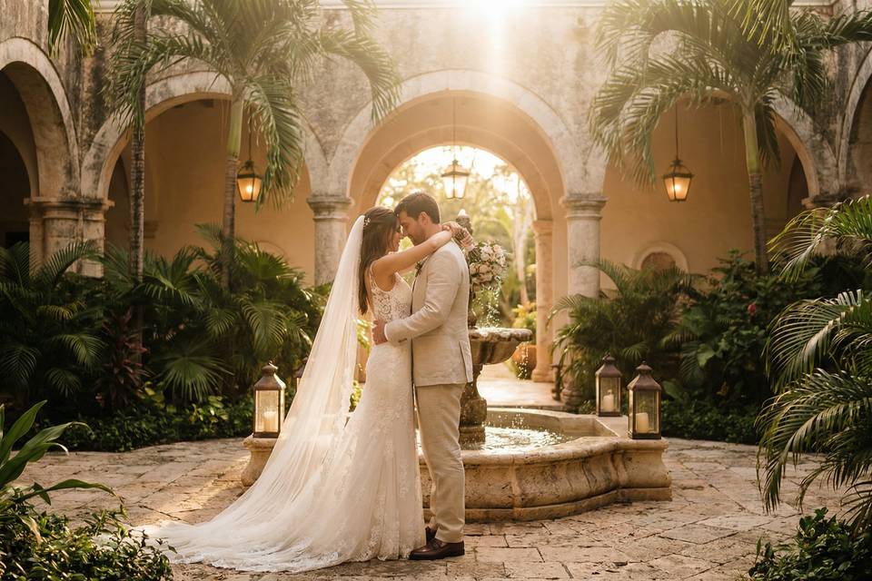 Hacienda wedding