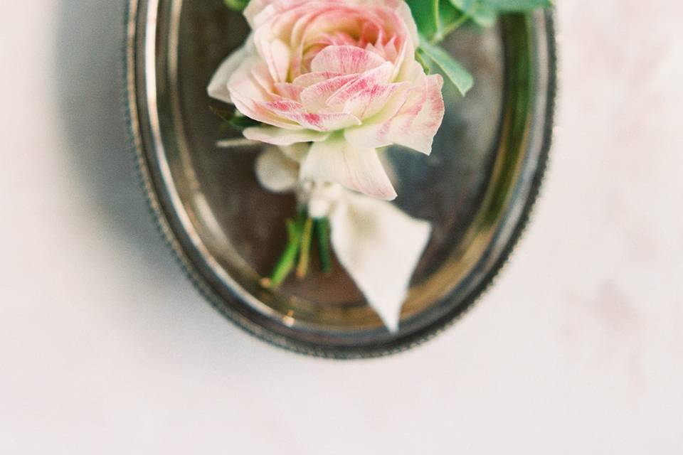 Spring bridal bouquet