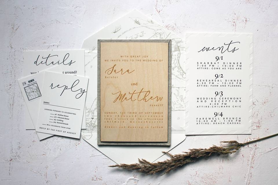 24 Talented Philadelphia-Area Wedding Invitation and Stationery Designers