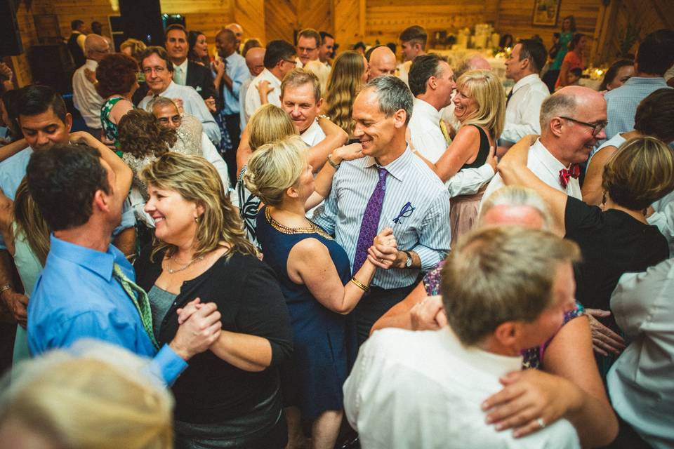 Guests on the dance floor