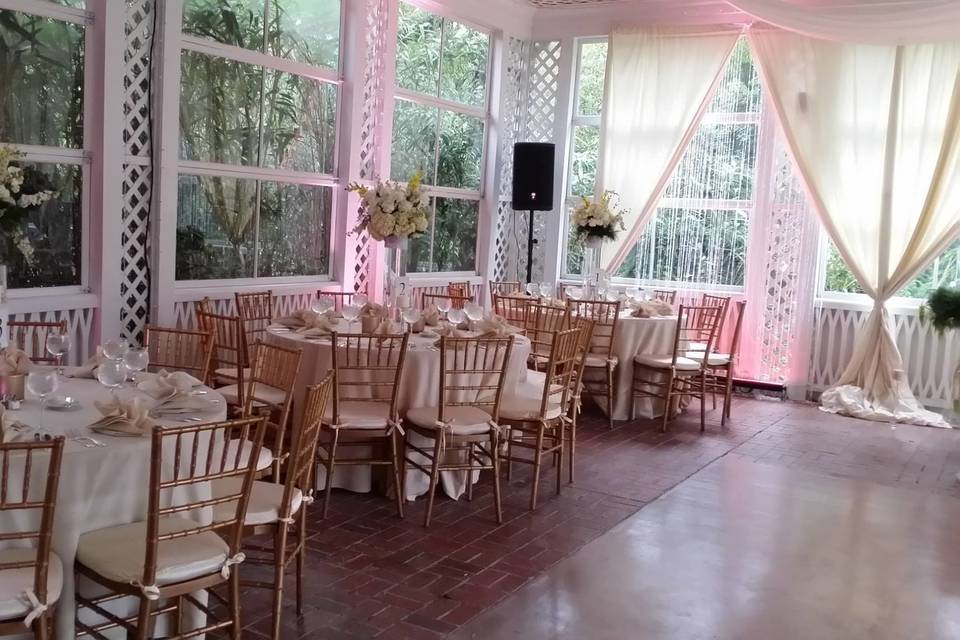 Reception area