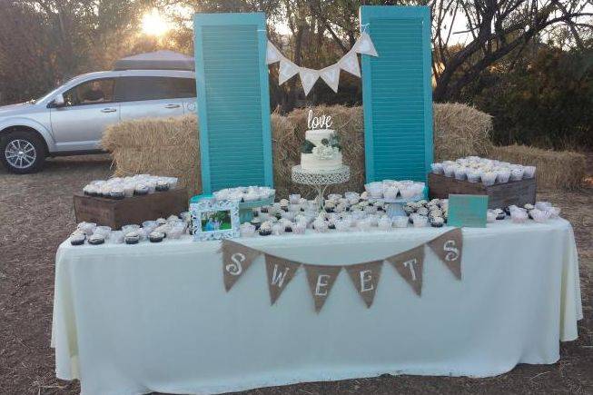 Dessert table