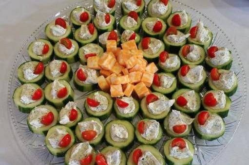 Cucumber appetizer