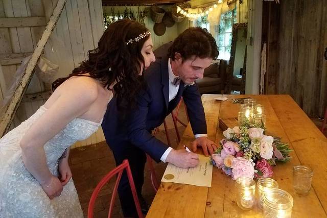 Wedding couple