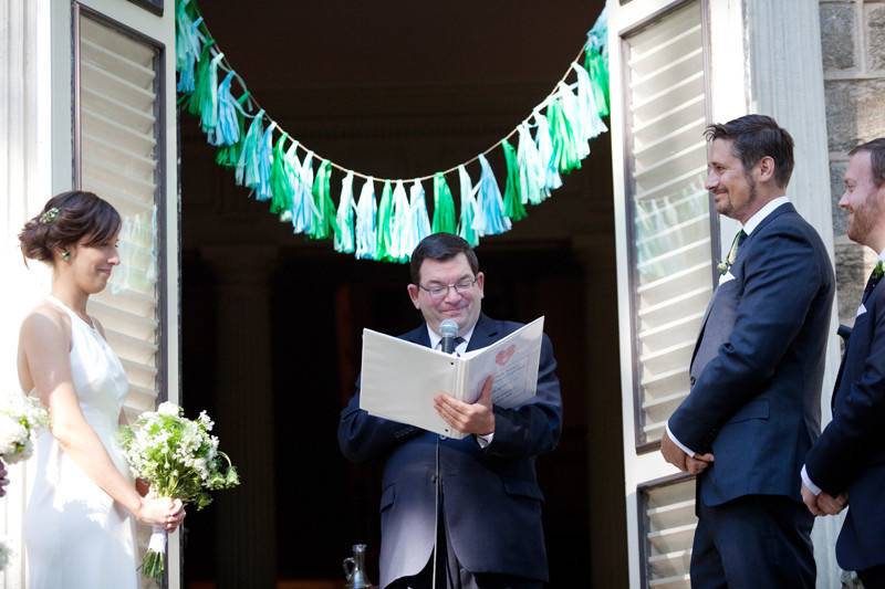 Ceremony smiles