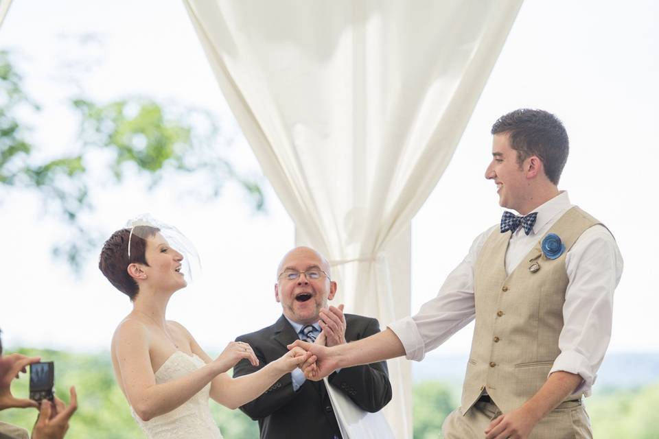 Ceremony laughter