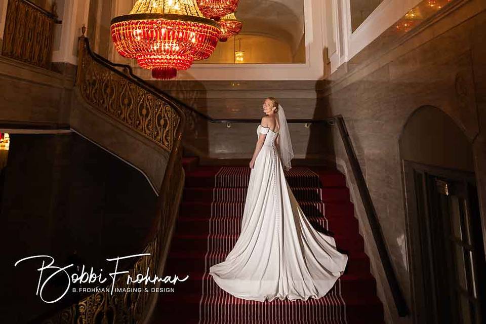 Stylized bride indoor
