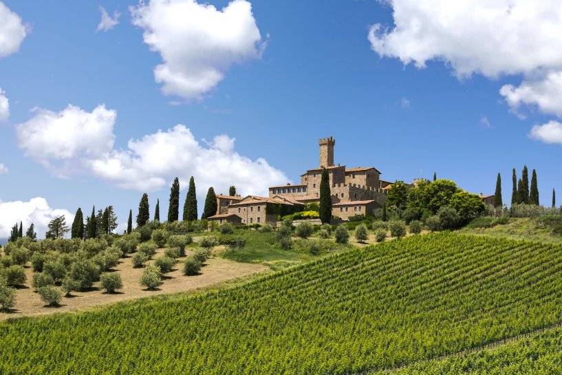 Castello Banfi, Tuscany