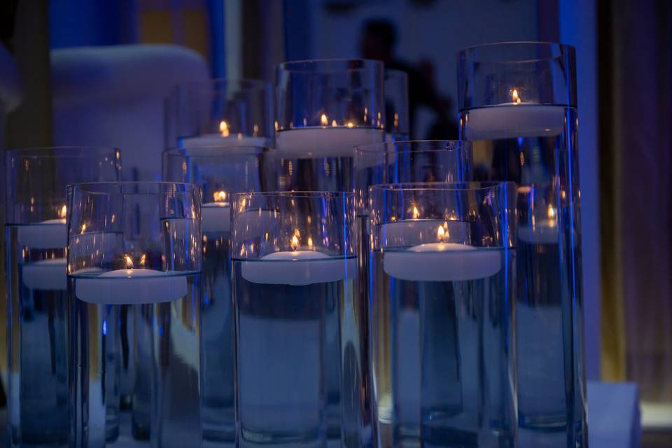 Candles are the perfect touch
