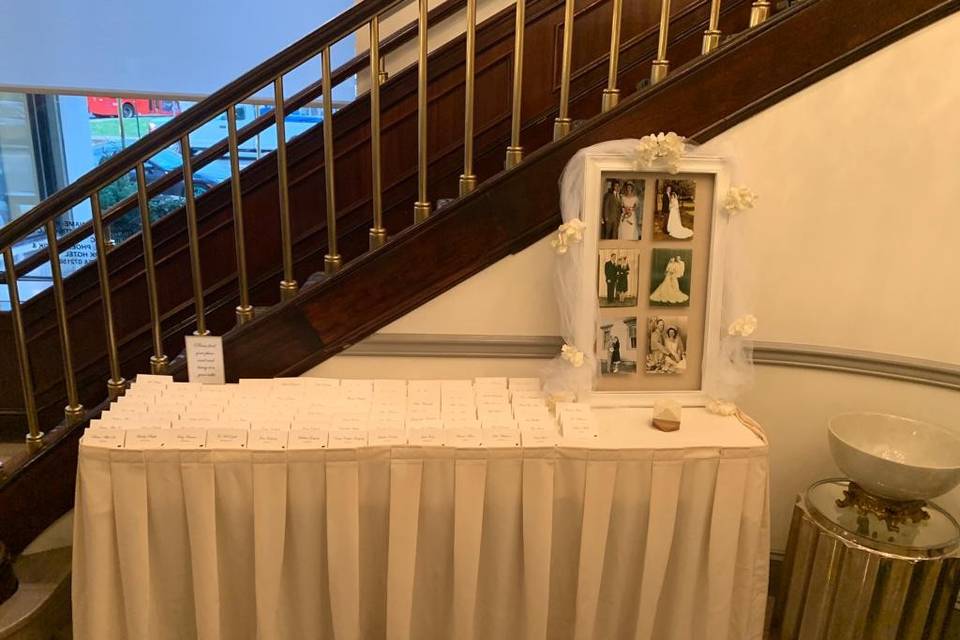 Place Card Table