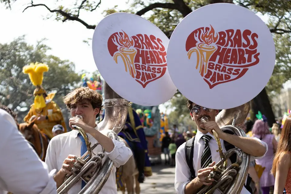 Brasshearts T-Shirt — Brasshearts Brass Band