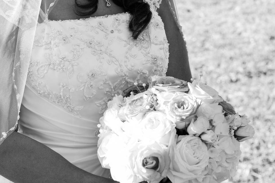 Beautiful bride shot